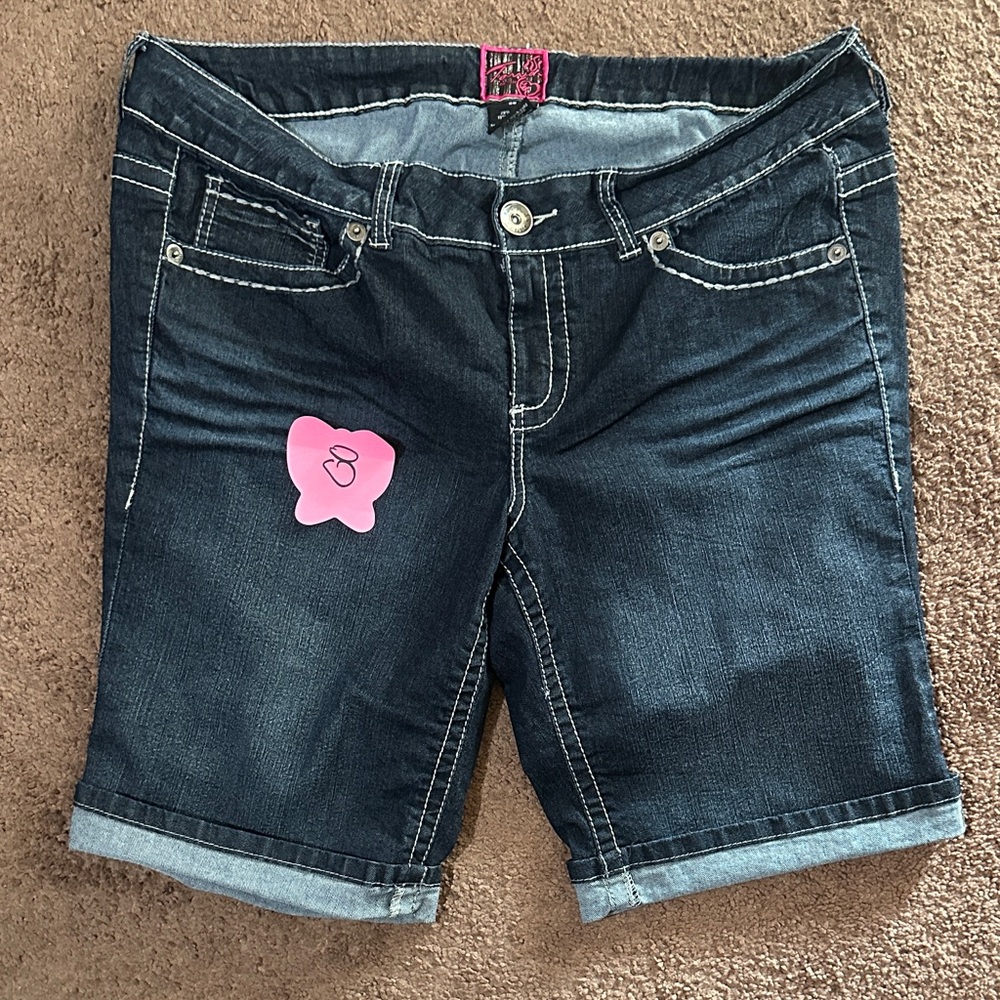 Torrid Dark Blue Jean Shorts